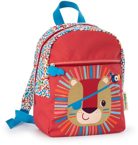Lilliputiens mochila Jack el León - mochila infantil impermeable PET reciclado