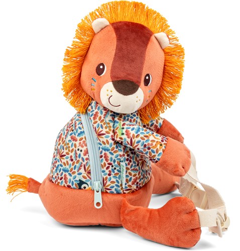 Lilliputiens mochila Jack el León - mochila infantil suave con tirantes ajustables