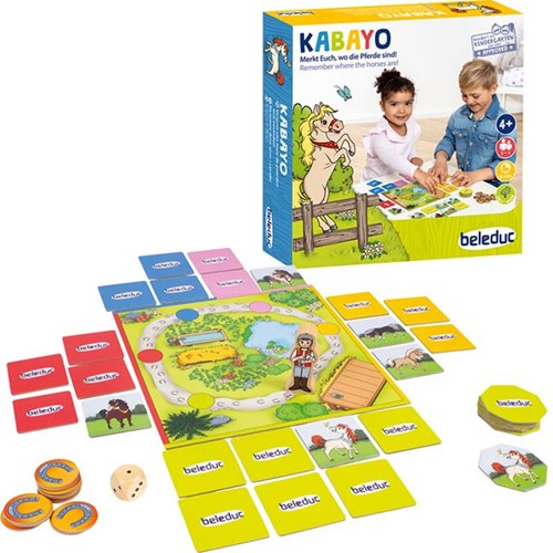 Beleduc juego educativo Kabayo - divertido juego de mesa para niños