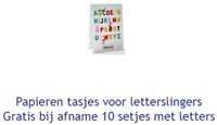 Lilliputiens bolsas para letras - set de juguetes alfabeto 15 piezas-2
