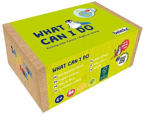 Beleduc juego educativo What can I do - juego de cartón para niños-2