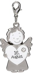 Depesche colgante ángel guardián joya regalo 16 agosto llavero