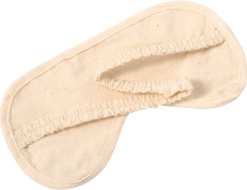 Eduplay antifaz algodón blanco - máscara para dormir para niños y adultos-2