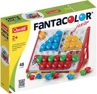 Quercetti juguete de mosaico con botones para niños - botones coloridos-3