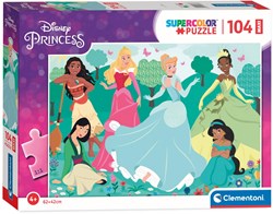 Clementoni puzzle Disney Princess 104 piezas - Maxi puzzle infantil