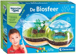 Clementoni kit de experimentos biosfera - Juguete científico desde 8 años