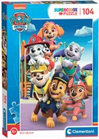 Clementoni puzzle Patrulla Canina - 104 piezas cartón juego infantil
