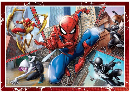 Clementoni puzzle Spiderman - 4 en 1 - puzzle infantil cartón-3