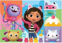 Clementoni puzzle Gabby's Dollhouse 2x60 piezas puzzle infantil cartón-2