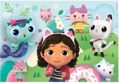 Clementoni puzzle Gabby's Dollhouse 2x60 piezas puzzle infantil cartón-3