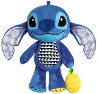 Clementoni - Peluche Stitch para bebés con actividades y sonajero de piña-2