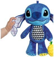 Clementoni - Peluche Stitch para bebés con actividades y sonajero de piña-3