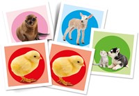Clementoni juego de memoria - animales bebés - juego de cartas educativo para niños-2