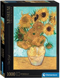 Clementoni puzzle arte girasoles Van Gogh 1000 piezas museo