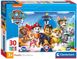 Clementoni puzzle Paw Patrol - 30 piezas - rompecabezas colorido para niños