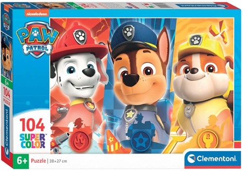 Clementoni puzzle - Puzzle Paw Patrol 104 piezas cartón