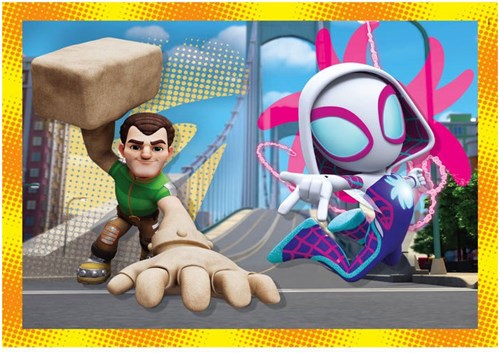 Clementoni rompecabezas 4EN1 Spidey and His Amazing Friends puzzle infantil-3