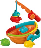 Clementoni juego de pesca magnético - juguete de baño para niños - multicolor-2