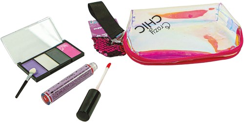 Clementoni bolso de maquillaje Crazy Chic con sombras y brillo labial-2