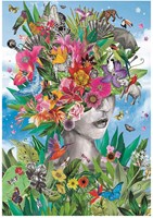 Clementoni puzzle 500 piezas Head in the Jungle caja compacta-2
