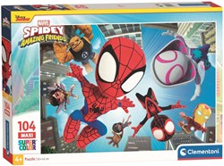 Clementoni puzzle - Ironman - 104 piezas - puzzle infantil - cartón