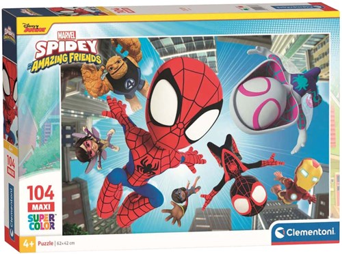 Clementoni puzzle - Ironman - 104 piezas - puzzle infantil - cartón