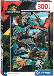 Clementoni puzzle Jurassic World 300 piezas - puzzle infantil dinosaurio