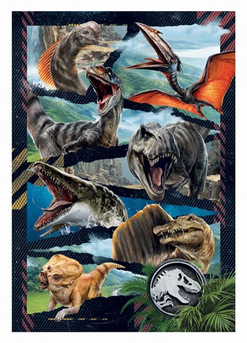 Clementoni puzzle Jurassic World 300 piezas - puzzle infantil dinosaurio-2
