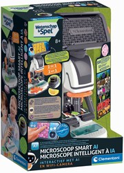 Clementoni Microscopio Smart - Juguete Científico Educativo para Niños