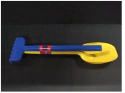 Adriatic pala y rastrillo juguete de playa plástico 47cm