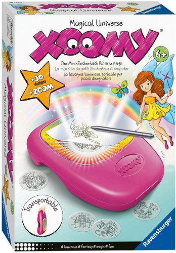 Ravensburger Xoomy maletín de dibujo Hadas y Unicornios - set creativo