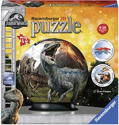 Ravensburger Jurassic World bola puzzle 3D - 72 piezas - juguete