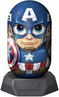 Ravensburger Puzzle 3D Marvel Captain America Cápsula 54 piezas-2