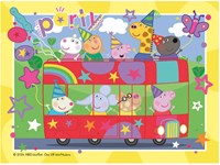 Ravensburger Peppa Pig puzzle - 4 coloridos puzzles infantiles de cartón-3