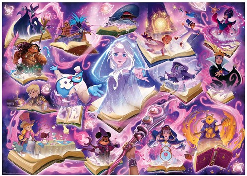 Ravensburger puzzle Disney Lorcana Glimmers of the Realm Amethyst 1000 piezas-2