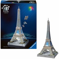 Ravensburger puzzle 3D Torre Eiffel con luz - 243 piezas - LED-3