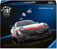 Ravensburger puzzle 3D Porsche 911 GT3 Cup - set de construcción juguete 154 piezas