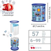 Ravensburger Puzzle 3D Portalápices Disney Stitch - 54 piezas-3