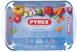 Pyrex fuente horno vidrio 34x23cm 2,6l - utensilio de cocina resistente al calor