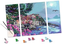 Ravensburger pintar por números - CreArt Romantic Cinque Terre set de pintura-3
