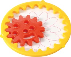 Eduplay trompo juguete Mandala set 2 piezas 10,5 cm colorido