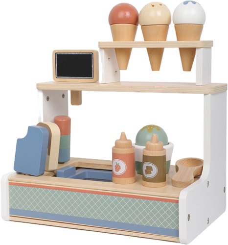 Atan set de helados de madera - juego creativo para niños-2