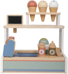 Atan Set de helado de madera