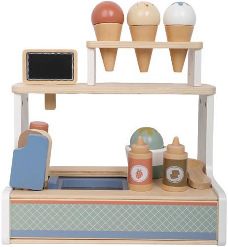 Atan set de helados de madera - juego creativo para niños