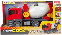Toi-Toys camión mezclador de cemento de juguete - fricción, luz y sonido, 26cm
