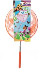 Toi-Toys red de pesca red de mariposas extensible Nature Squad juguete morado
