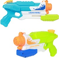 Pistola de agua Super Power multicolor juguete diversión de verano-2