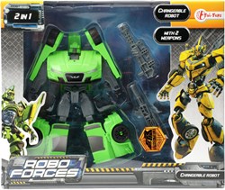 Coche robot transformable juguete - Roboforces robot coche convertible