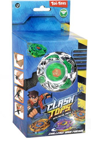 Toi-Toys peonza de metal Gyro Battle con lanzador juguete-2