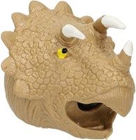 Dinosaurs juguete cabeza de dinosaurio para apretar con pelotas colorido-3